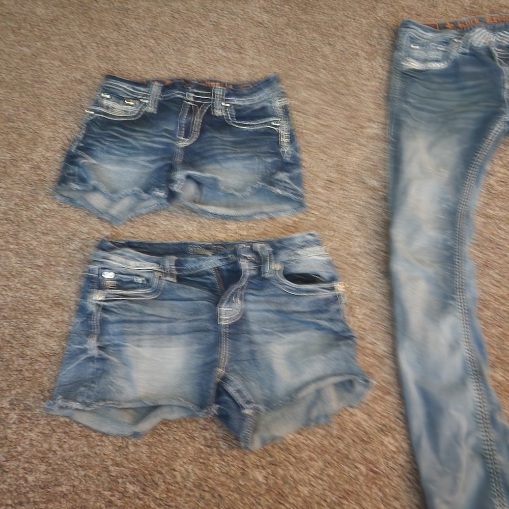 Stylish Blue Denim Shorts